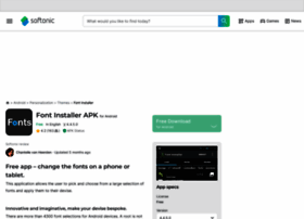 Font-installer.en.softonic.com thumbnail