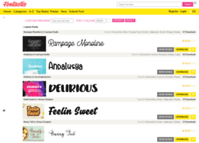 Fontastis.com thumbnail