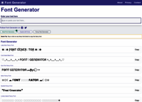 Fontgenerator.org thumbnail Fontgenerator.org thumbnail