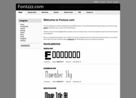 Fontzzz.com thumbnail