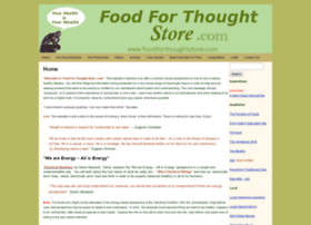 Foodforthoughtstore.com thumbnail