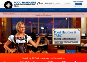 Foodhandlersoftexas.com thumbnail