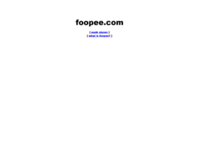 Foopee.com thumbnail