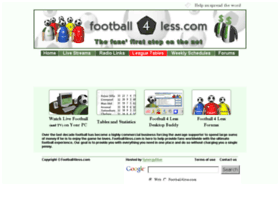 Football4less.com thumbnail