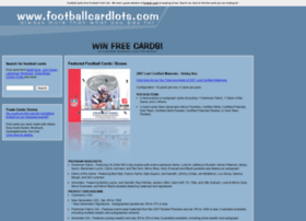 Footballcardlots.com thumbnail