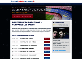 Footballticketsbarcelona.fr thumbnail