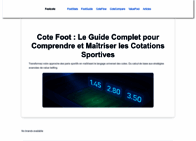 Footcote.com thumbnail