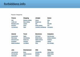 Forbiddenz.info thumbnail