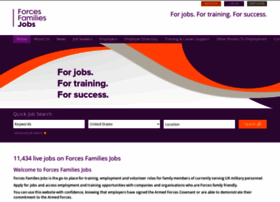 Forcesfamiliesjobs.co.uk thumbnail