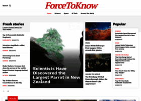 Forcetoknow.com thumbnail