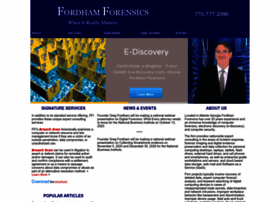 Fordhamforensics.com thumbnail