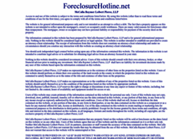 Foreclosurehotline.net thumbnail Foreclosurehotline.net thumbnail