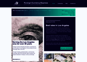 Foreigncurrencyexpress.com thumbnail