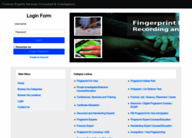 Forensic-fingerprint-handwriting-expert.com thumbnail