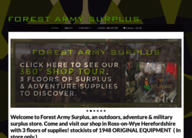 Forestarmysurplus.co.uk thumbnail