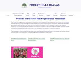 Foresthillsdallas.org thumbnail
