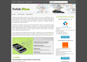 Forfaits-iphone.fr thumbnail