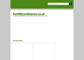 Forklifttrucklicence.co.uk thumbnail Forklifttrucklicence.co.uk thumbnail