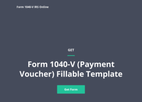 Form-1040v.com thumbnail