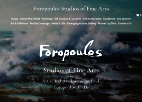 Foropoulosstudiosoffinearts.com thumbnail