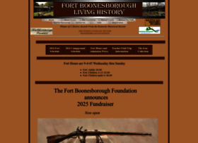 Fortboonesboroughlivinghistory.org thumbnail