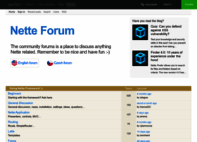 Forum.nette.org thumbnail