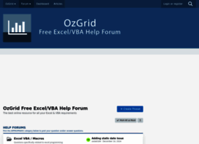 Forum.ozgrid.com thumbnail