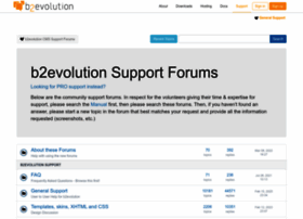 Forums.b2evolution.net thumbnail
