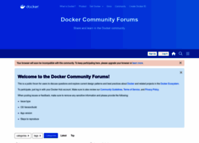 Forums.docker.com thumbnail