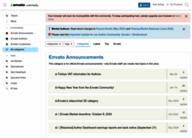 Forums.envato.com thumbnail