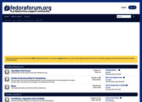Forums.fedoraforum.org thumbnail