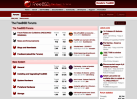 Forums.freebsd.org thumbnail