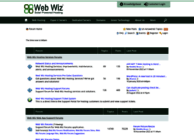 Forums.webwiz.co.uk thumbnail