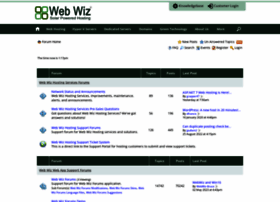 Forums.webwizguide.com thumbnail