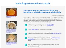 Foryoucosmeticos.com.br thumbnail