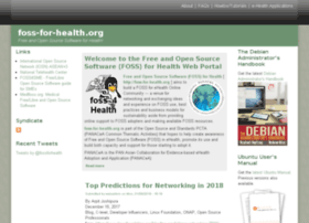 Foss-for-health.org thumbnail