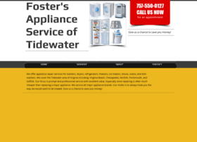 Fostersapplianceserviceoftidewater.com thumbnail