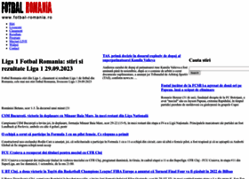 Fotbal-romania.ro thumbnail
