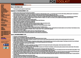 Fox-toolkit.org thumbnail