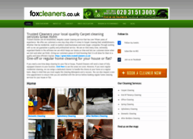 Foxcleaners.co.uk thumbnail