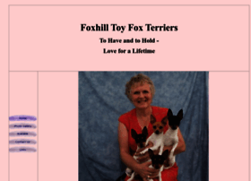 Foxhilltoyfoxterriers.com thumbnail