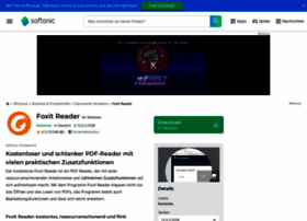 Foxit-pdf-reader.softonic.de thumbnail