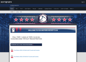 Foxmotorshockey.com thumbnail