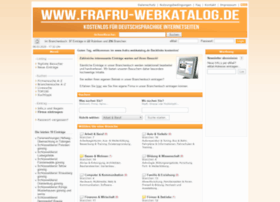 Frafru-webkatalog.de thumbnail