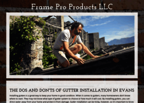 Frameproproductsllc.com thumbnail