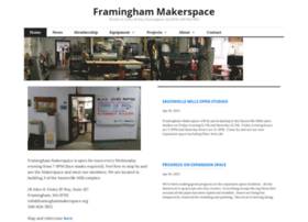 Framinghammakerspace.org thumbnail