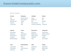 France-hotel-restaurants.com thumbnail