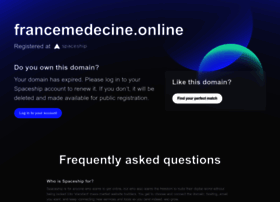 Francemedecine.online thumbnail