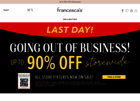 Francescas.com thumbnail