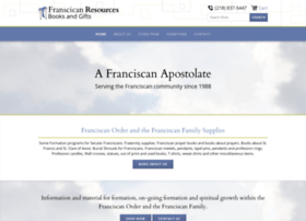 Franciscanresources.com thumbnail